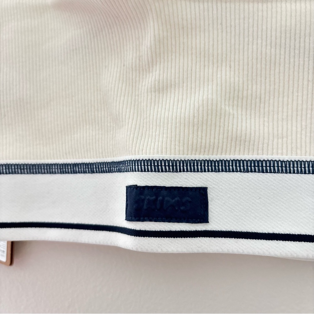 SKIMS Cotton Rib Racerback Bralette Marble - Picture 2 of 3
